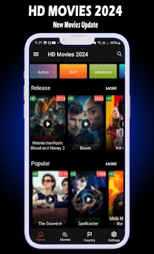 HD Movies 2024 MovieBox; Watch Screenshot 0