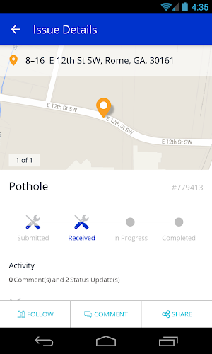 My Rome App Screenshot 1