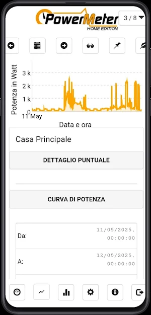 PowerMeter App Screenshot 1