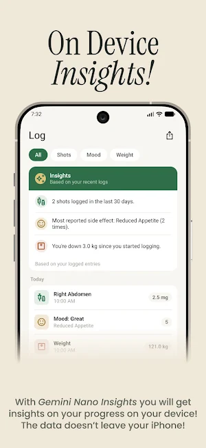 Easy GLP 1 Tracker Screenshot 2