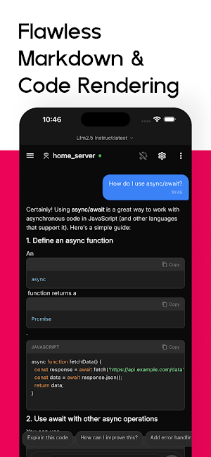 LocalMind: Ollama & LM Studio Screenshot 1