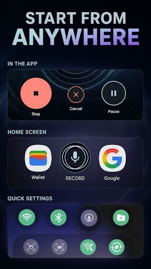Echo Node: Voice Recorder Screenshot 1