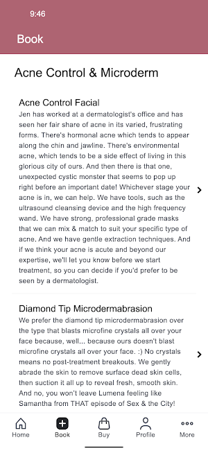 Lumena Aesthetics Screenshot 1