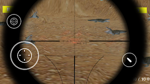 Crocodile Desert Sniper Game Screenshot 2