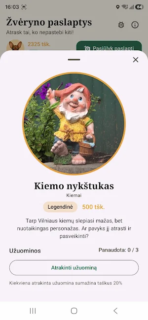 Žvėryno paslaptys Screenshot 2