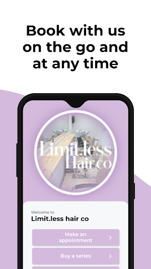 Limit.less hair co Screenshot 0