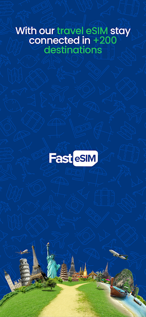 FastEsim: Travel eSIM Screenshot 0