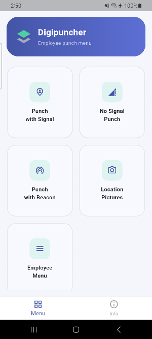 Digipuncher Mobile Screenshot 0