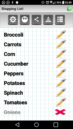 Shopping list for any purpose Screenshot 0