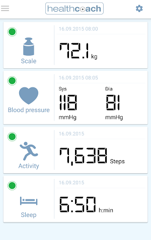 Sanitas HealthCoach Screenshot 0