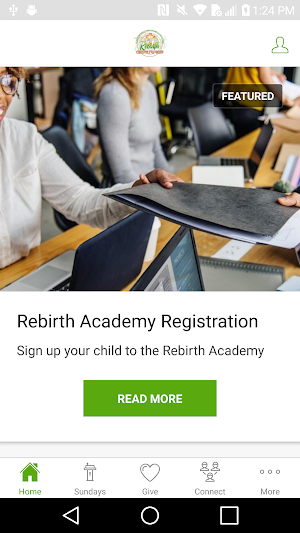 Rebirth App Screenshot 0