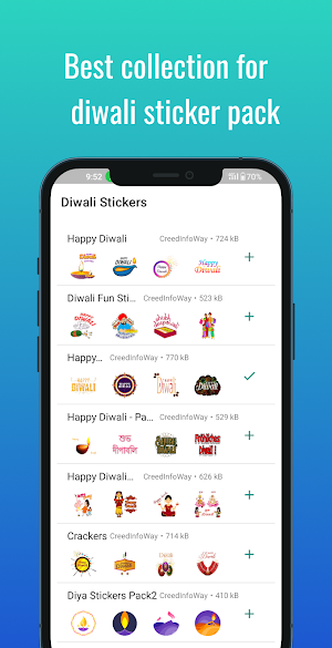 Diwali Sticker's for WhatsApp Screenshot 1