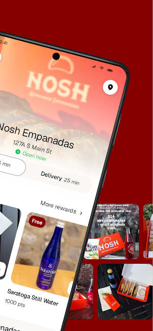 Nosh Empanadas Screenshot 1