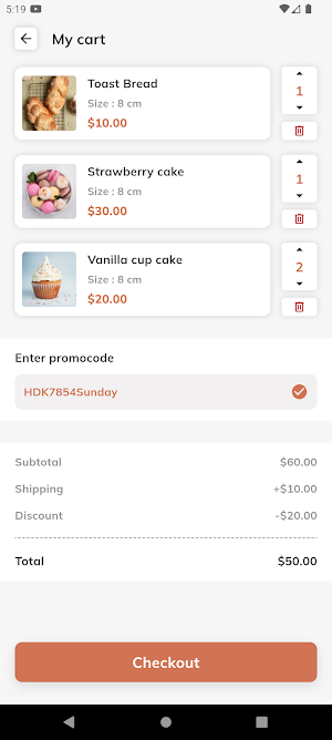 Ma Bakery: Shop Fresh Treats Screenshot 3