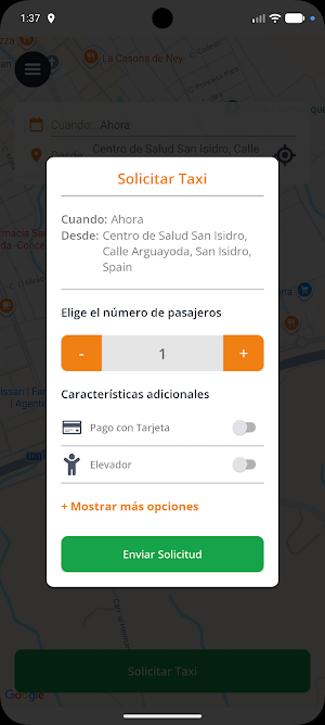 TaxiAqui Screenshot 3