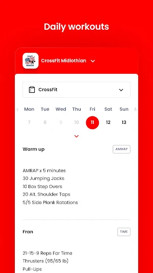 CrossFit Midlothian Screenshot 3
