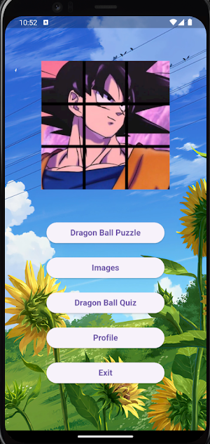 Dragon Ball Puzzle & Quiz Screenshot 0