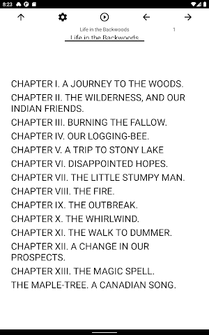 Book, Life in the Backwoods Screenshot 2