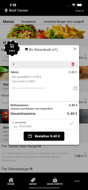 The Beef Corner Bonn Screenshot 3