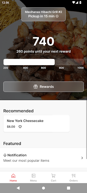 Mexihanas Hibachi Grill Screenshot 0