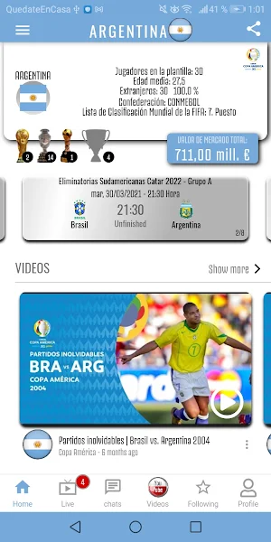 Selección Argentina de Futból - UnOfficial Screenshot 0