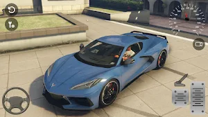 Drive Racing Car: Corvette C8 Screenshot 0