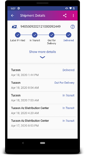 SendPro® Online - Ship & Track Screenshot 1