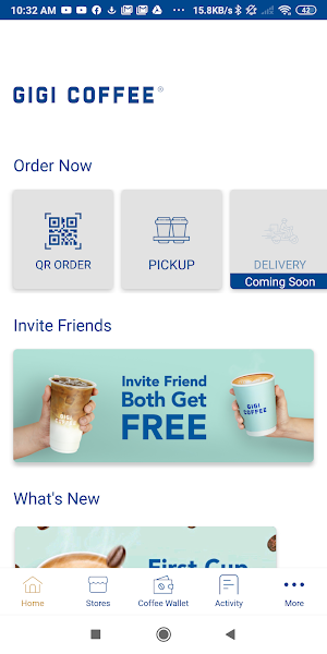 Gigi Coffee Screenshot 1