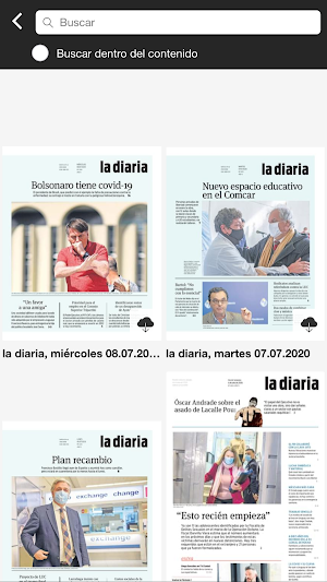 la diaria | Edición Papel Screenshot 1