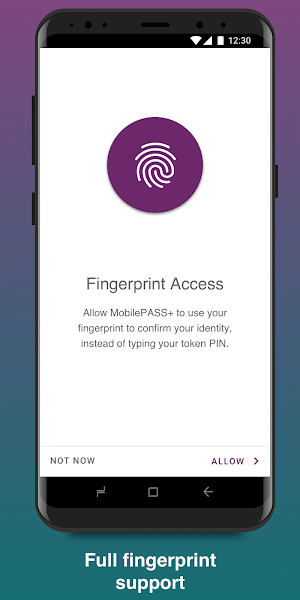 SafeNet MobilePASS+ Screenshot 3
