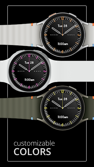 DADAM131: Analog Watch Face Screenshot 2
