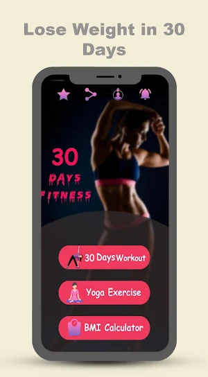 30 days weight loss workout for women & yoga women Screenshot 0