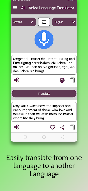 ALL Voice Language Translator Screenshot 1