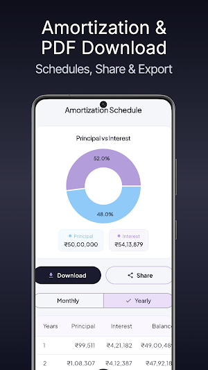 EMI Calculator: All Loans App Screenshot 3