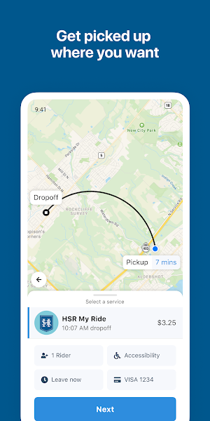 HSR My Ride On-Demand Screenshot 1