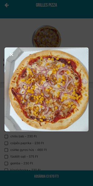 Siófoki Pizza Screenshot 3