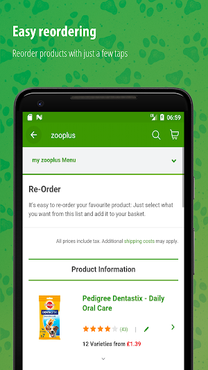 zooplus Screenshot 1