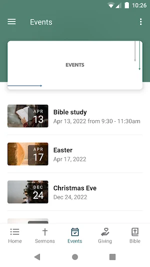 Hillside OC Church Screenshot 2