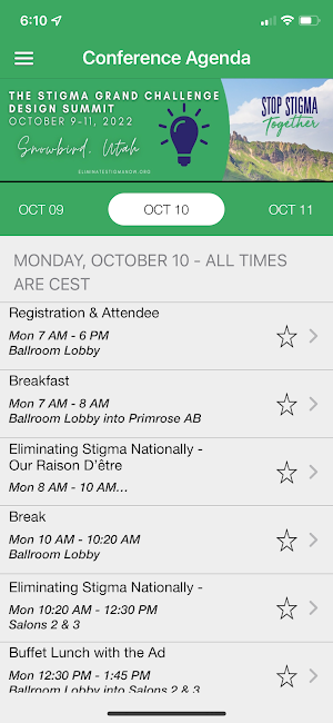 Anti-Stigma Summit 2022 Screenshot 1
