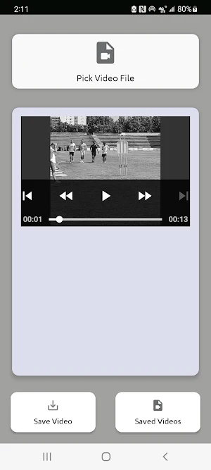 Black and white video editor Screenshot 2