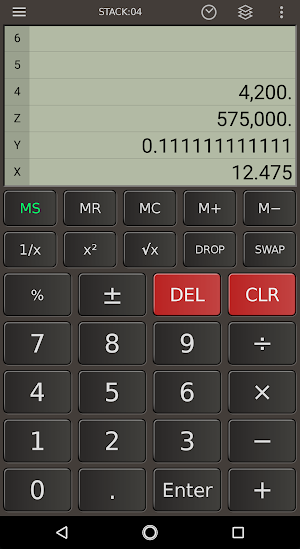 Scientific Calculator Screenshot 1