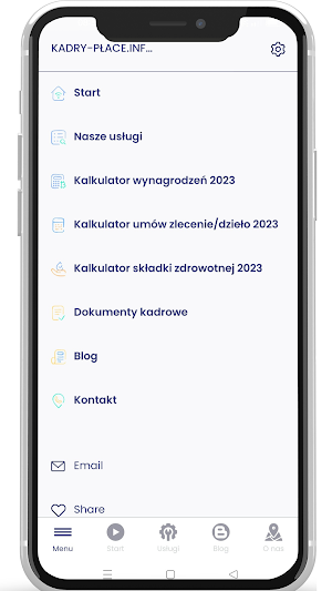 Kalkulator wynagrodzeń 2024 Screenshot 2