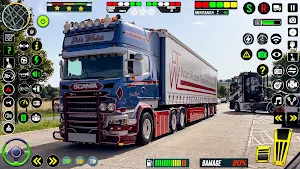 US Euro Truck Driving Games 3d Screenshot 2