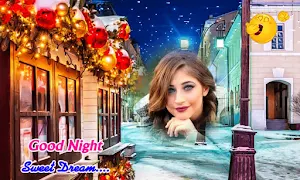 Good Night Photo Frame - Night Photo Frames Screenshot 2