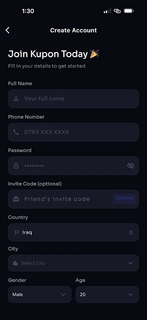 Kupon Screenshot 2