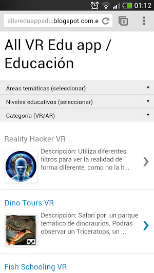 All VR Edu app Screenshot 1