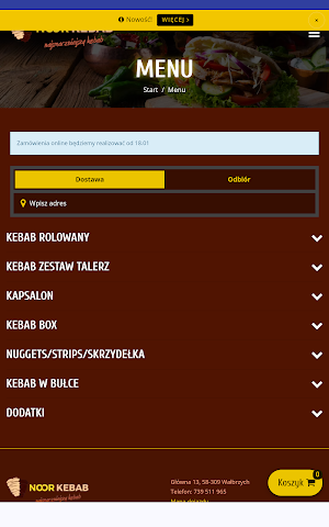 Noor Kebab Wałbrzych Screenshot 2