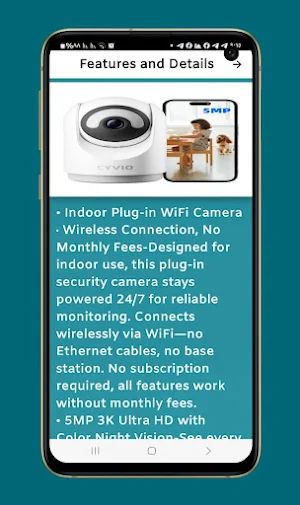 cyvio camera guide Screenshot 3