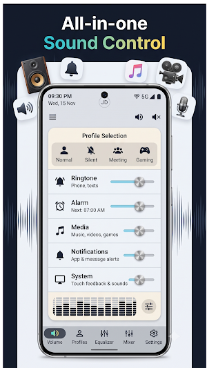 Volume Control: Sound Launcher Screenshot 3