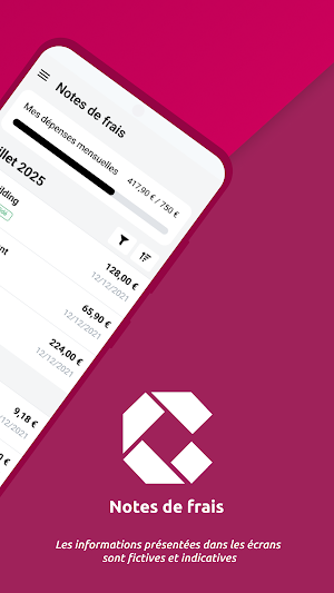 Notes de frais Banque BCP Screenshot 1